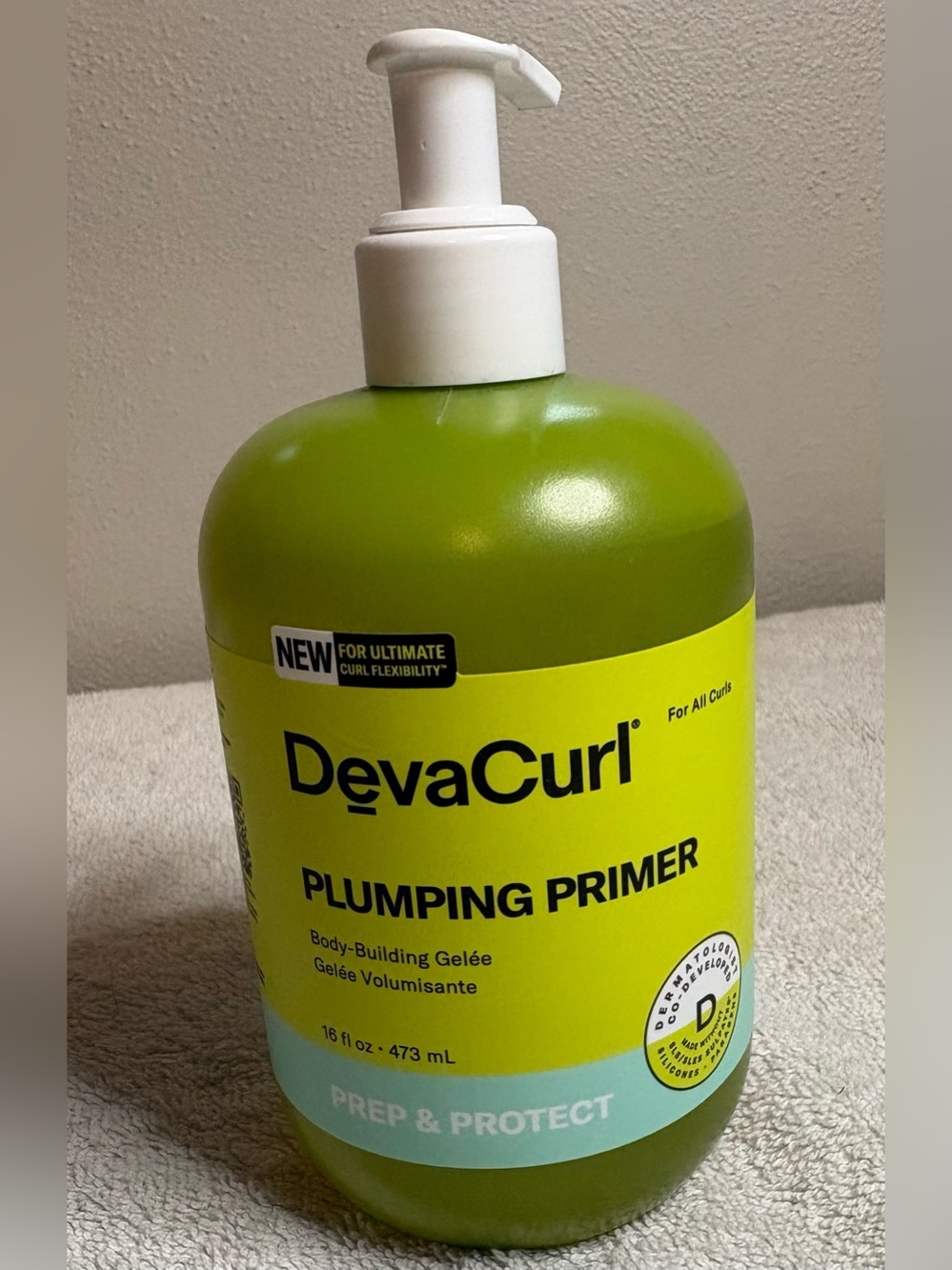 Devacurl Plumping Primer Body-Building Gelee, 16 oz